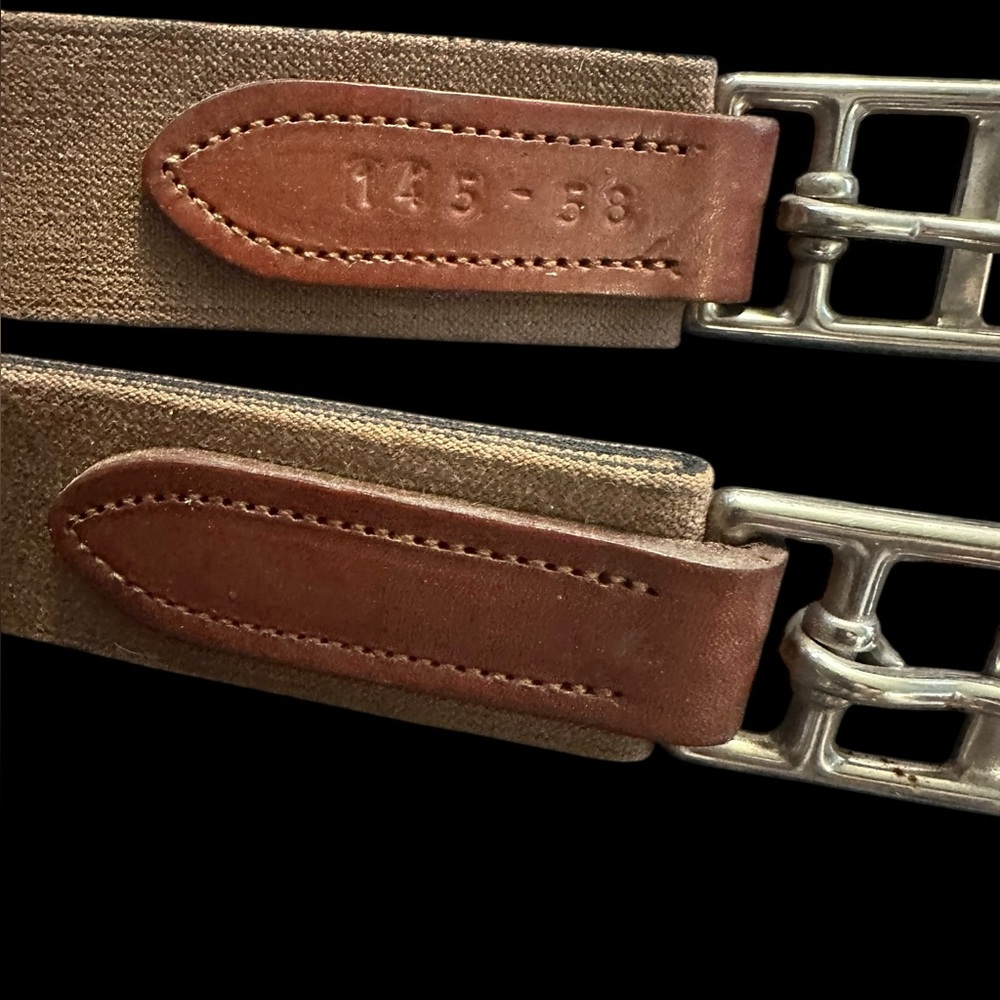 CWD Chestnut Leather Girth Size 58 - Picture 5 of 5